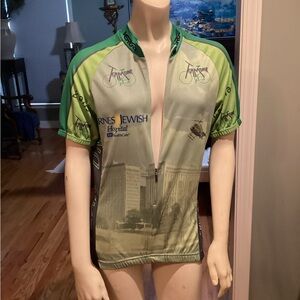 Green Cycling Short Sleeve Tee